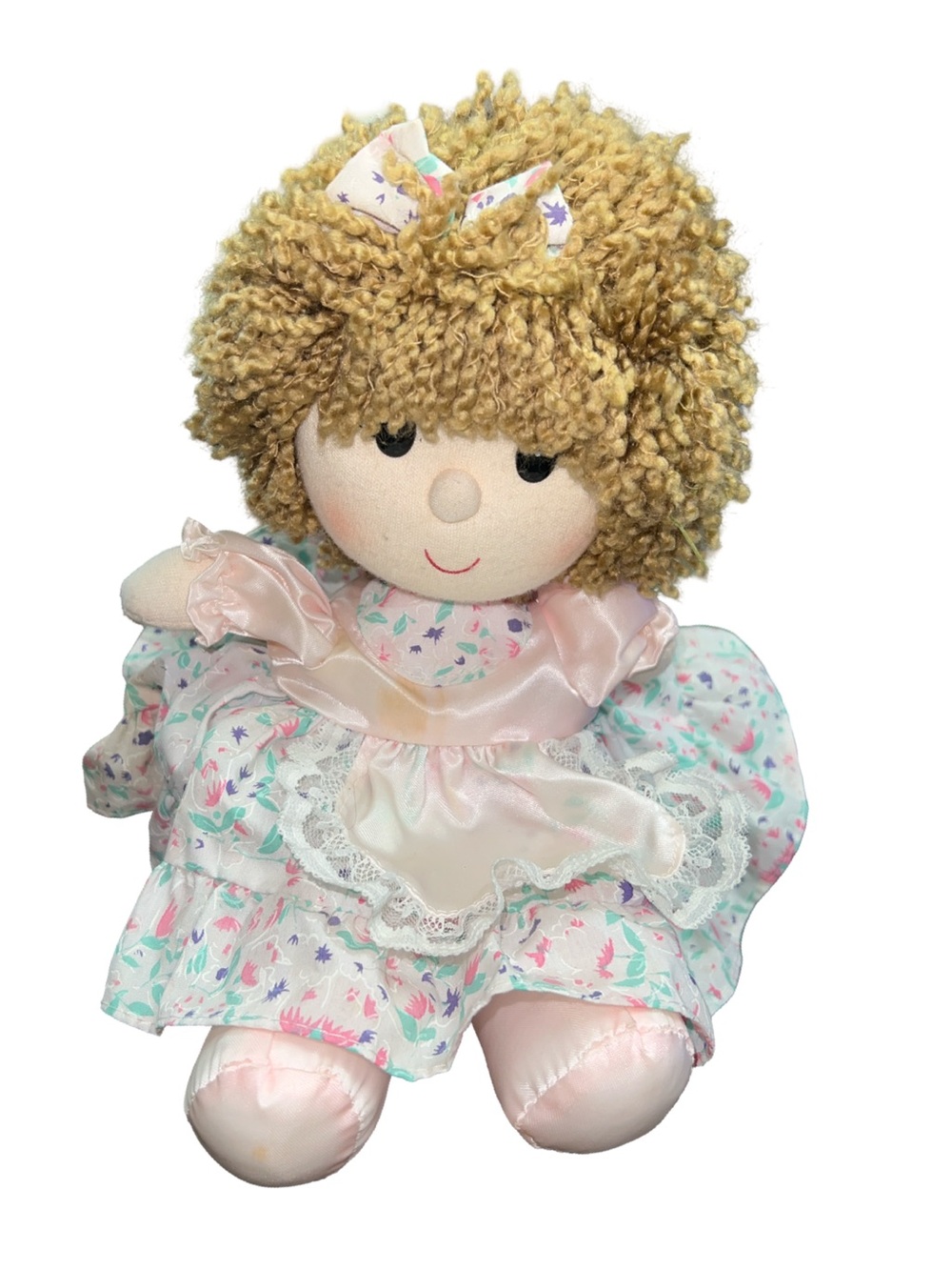 Dolmax Wind Up Musical Animated Doll Plays Swan Lake Vintage * Read Description